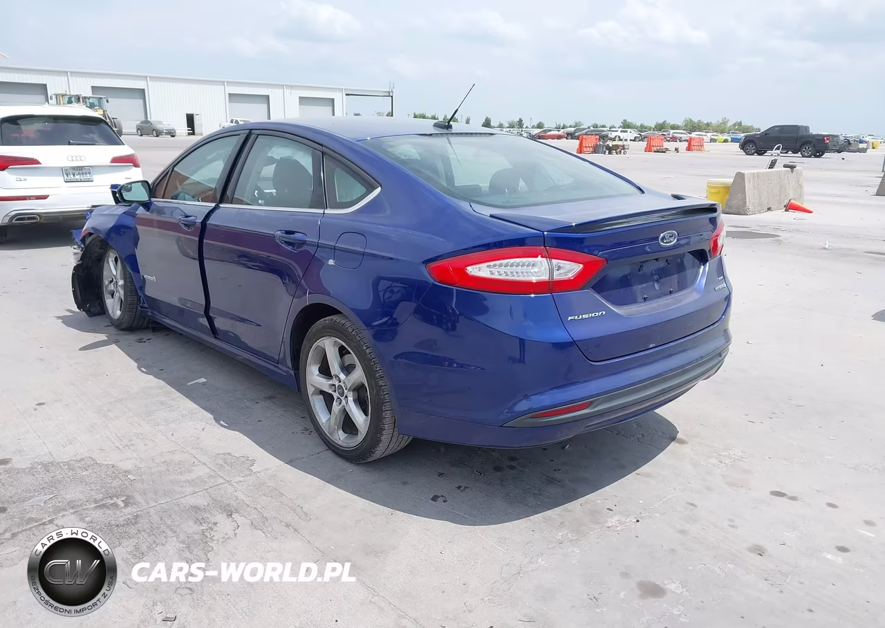 2014 Ford Fusion Hybrid Se VIN:3FA6P0LU2ER244976 - 3