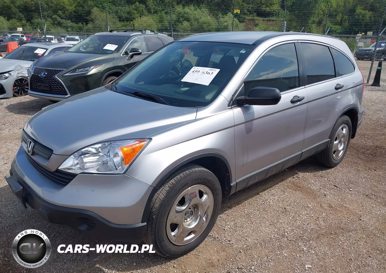 2008 Honda Cr-V Lx VIN:JHLRE483X8C010059 - 2