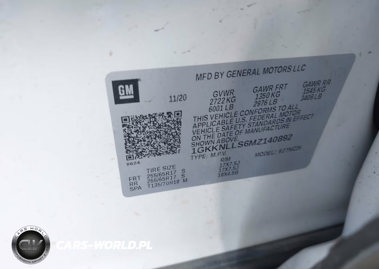 2021 GMC Acadia Awd At4 VIN:1GKKNLLS6MZ140892 - 9