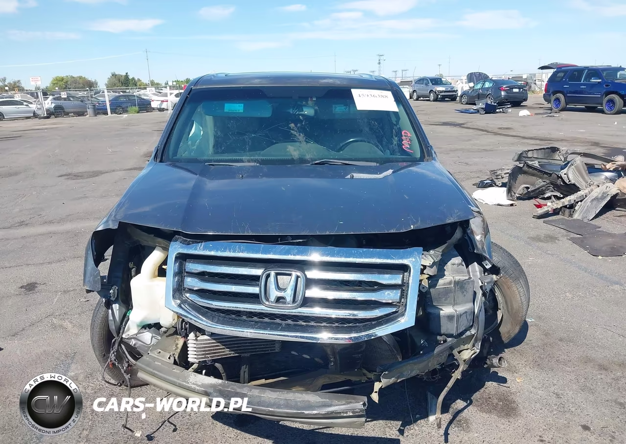 2013 Honda Pilot Ex-L VIN:5FNYF4H58DB052167 - 12