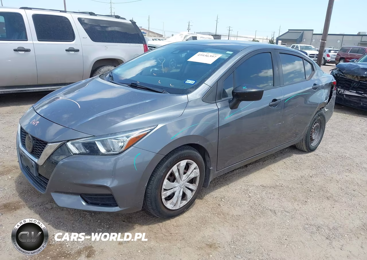 2020 Nissan Versa S Xtronic Cvt VIN:3N1CN8DVXLL834158 - 2