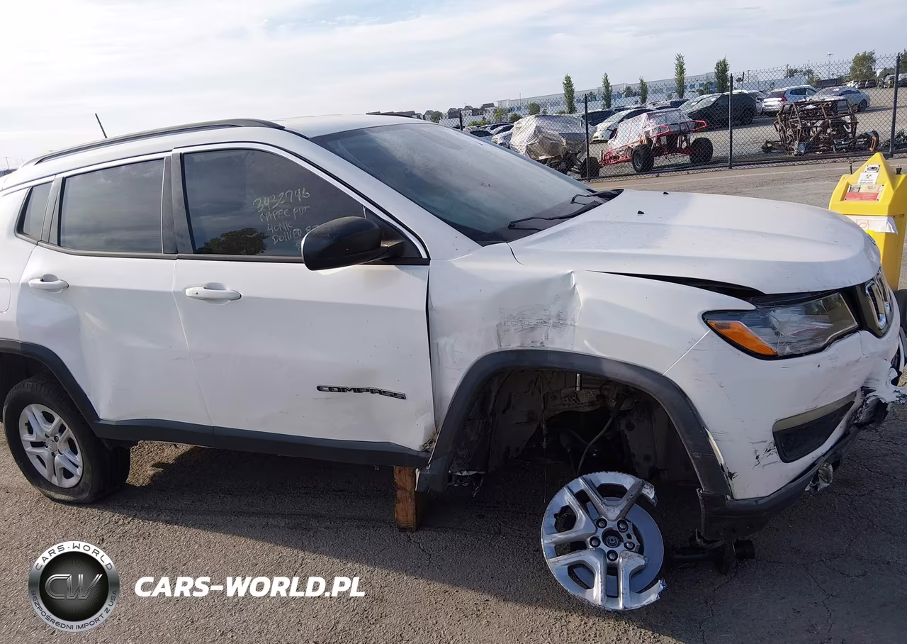 2019 Jeep Compass Sport Fwd VIN:3C4NJCAB8KT614661 - 18