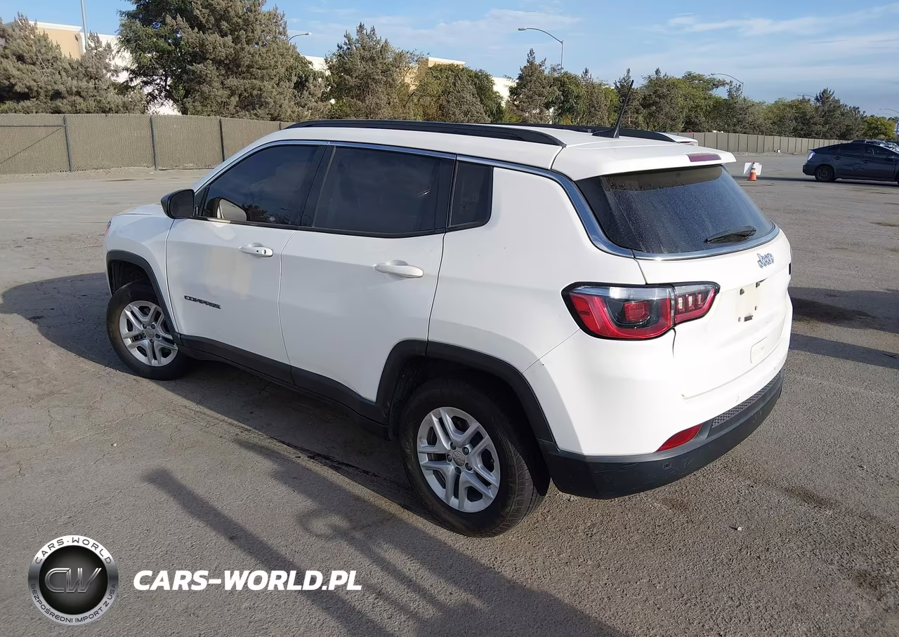 2019 Jeep Compass Sport Fwd VIN:3C4NJCAB8KT614661 - 3