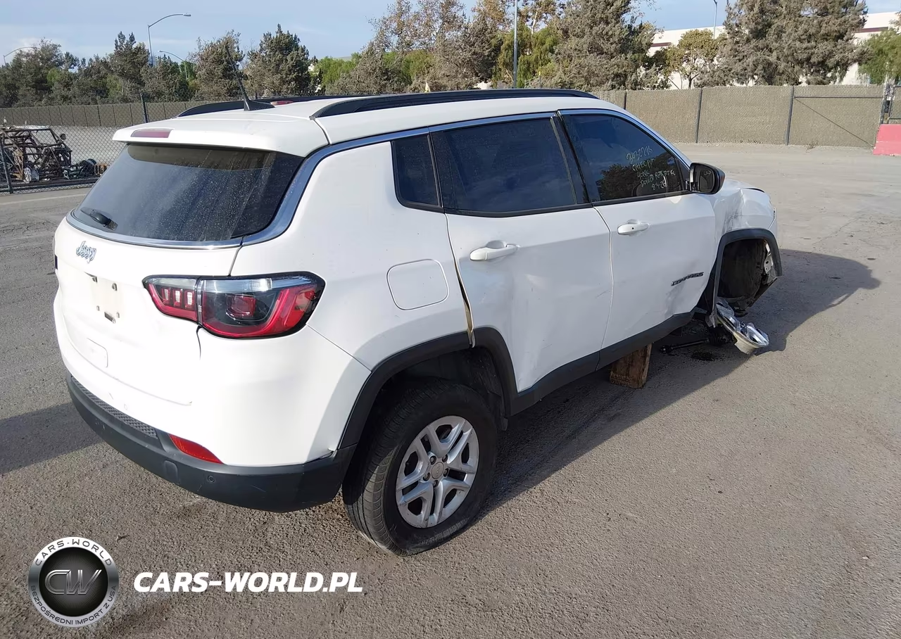 2019 Jeep Compass Sport Fwd VIN:3C4NJCAB8KT614661 - 4