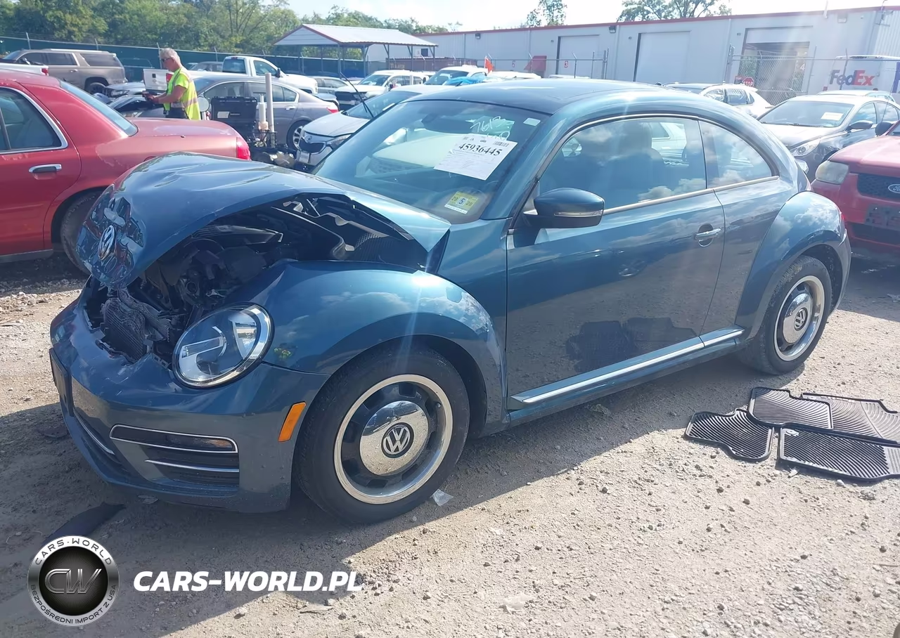2018 Volkswagen Beetle 2.0T Coast-2.0T S VIN:3VWFD7AT0JM707613 - 2