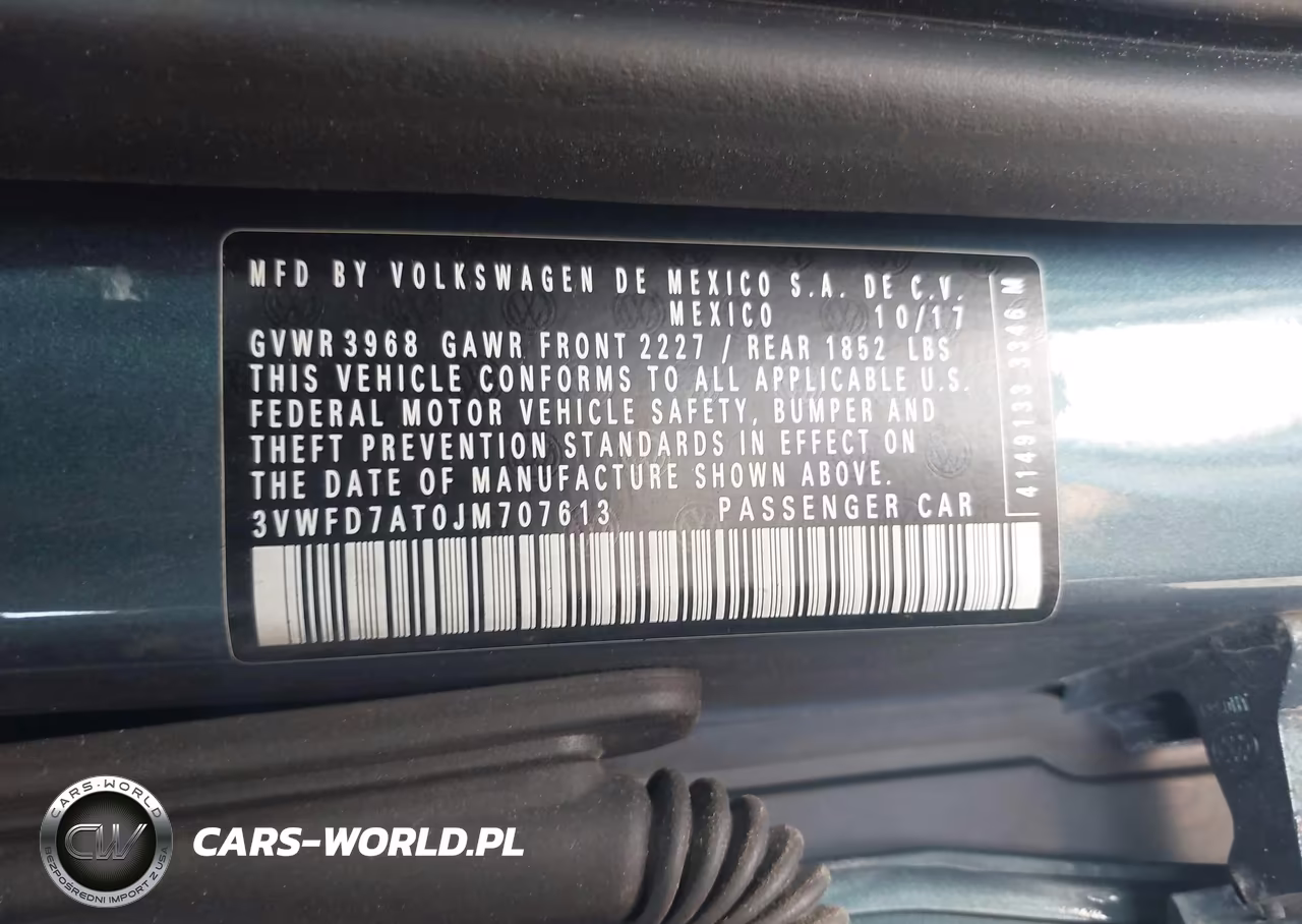2018 Volkswagen Beetle 2.0T Coast-2.0T S VIN:3VWFD7AT0JM707613 - 9