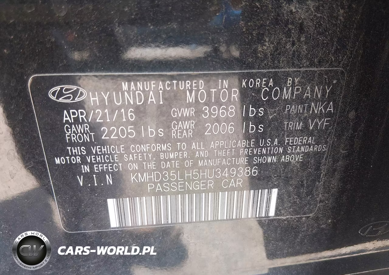 2017 Hyundai Elantra Gt VIN:KMHD35LH5HU349386 - 9