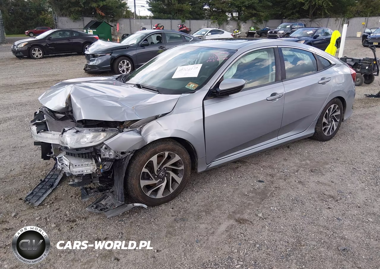2017 Honda Civic Ex VIN:19XFC2F71HE026384 - 2
