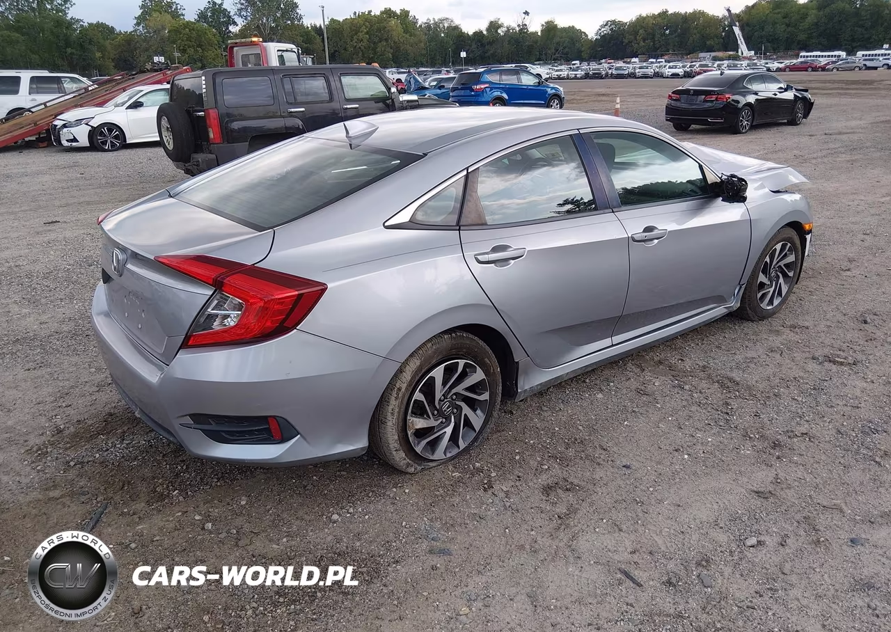 2017 Honda Civic Ex VIN:19XFC2F71HE026384 - 4