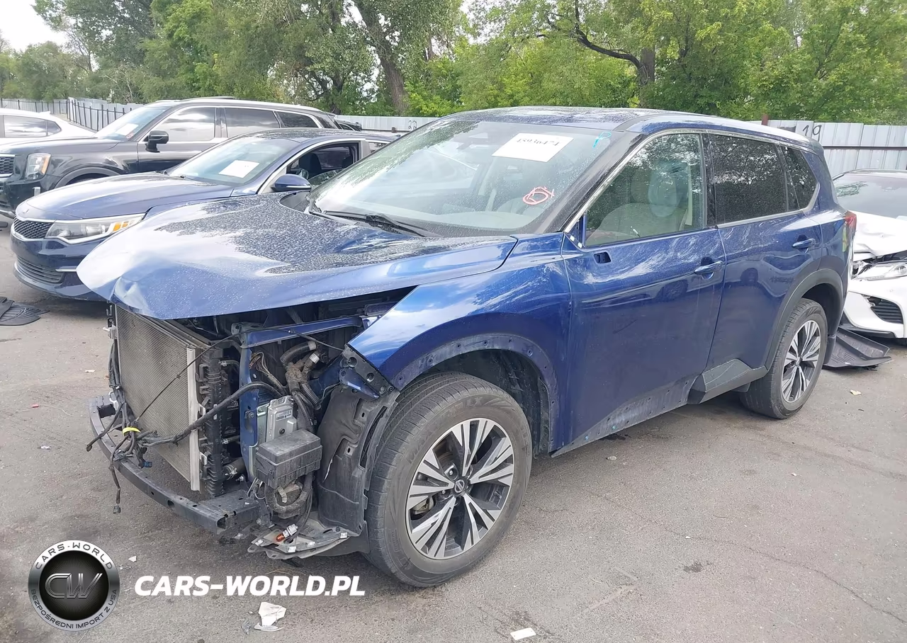 2021 Nissan Rogue Sv Intelligent Awd VIN:JN8AT3BB9MW207618 - 2