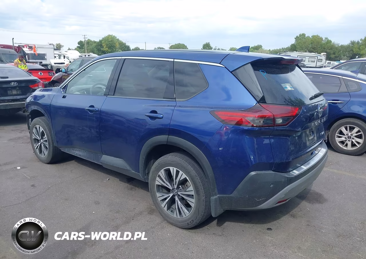 2021 Nissan Rogue Sv Intelligent Awd VIN:JN8AT3BB9MW207618 - 3