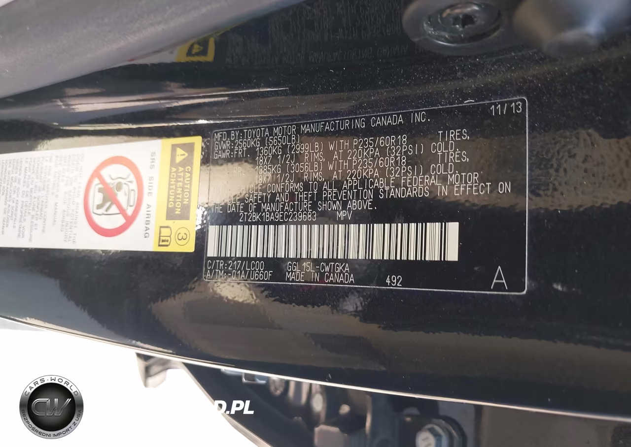 2014 Lexus Rx 350-Base-F Sport VIN:2T2BK1BA9EC239683 - 9