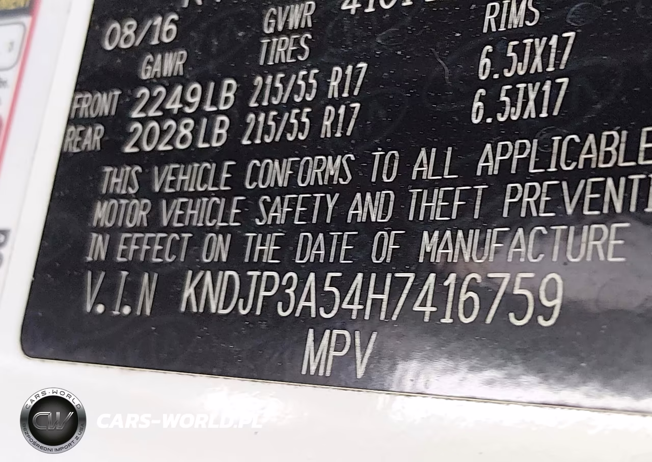 2017 Kia Soul + VIN:KNDJP3A54H7416759 - 9