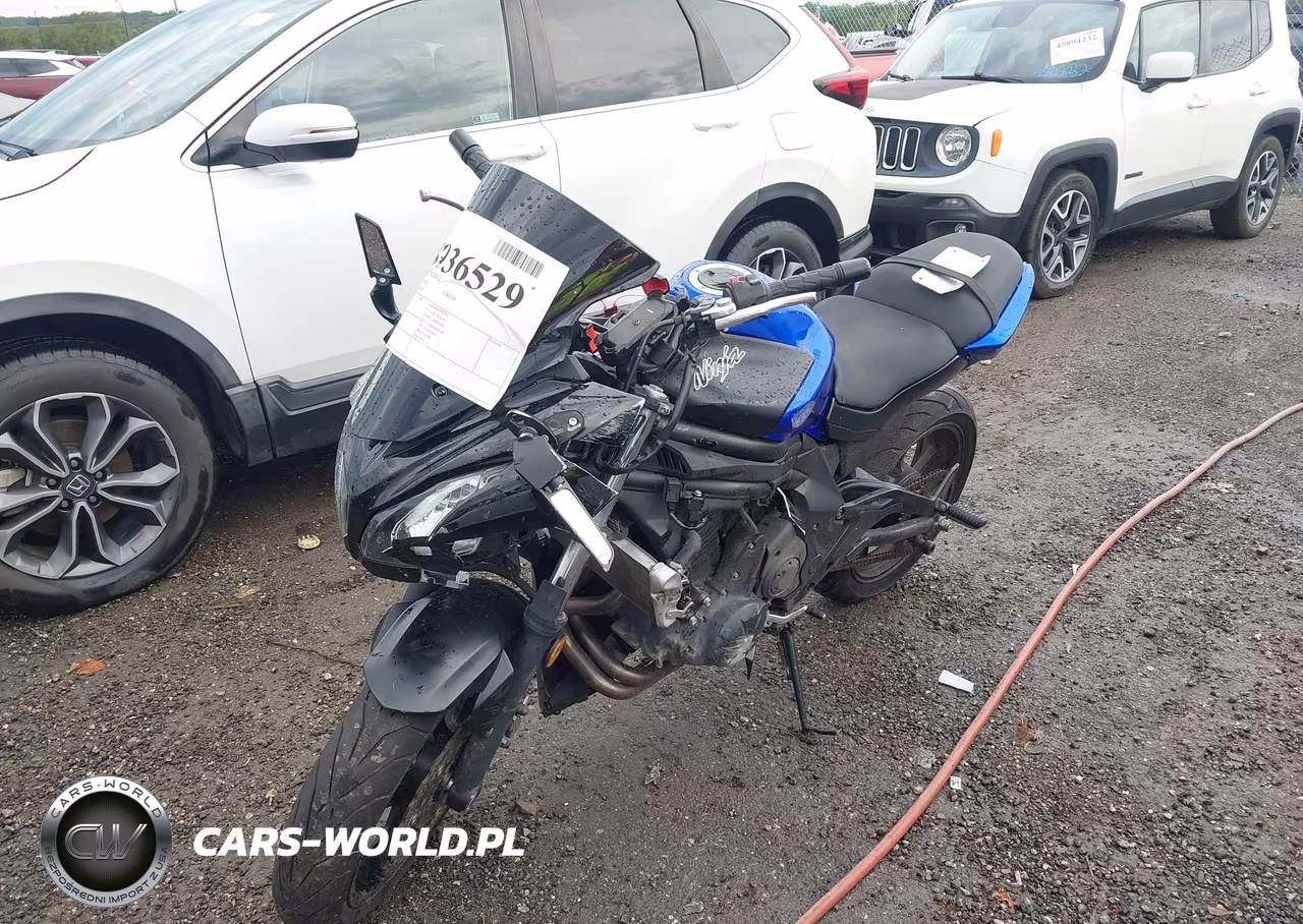 2013 Kawasaki Ex650 E VIN:JKAEXEE19DDA10389 - 2