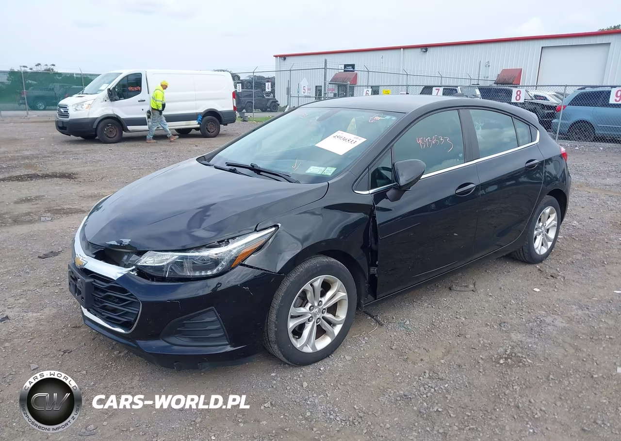2019 Chevrolet Cruze Lt VIN:3G1BE6SM7KS573091 - 2