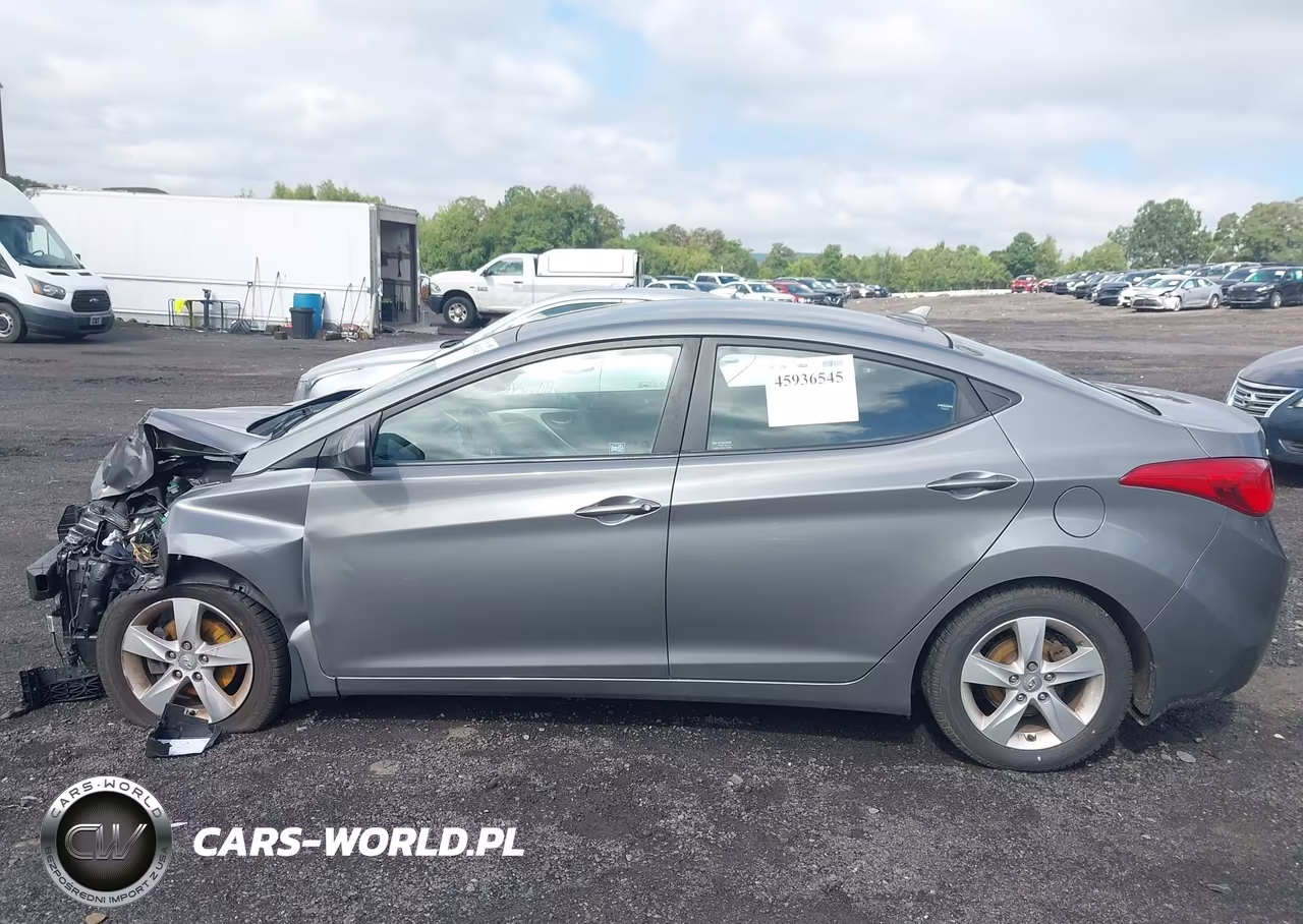 2013 Hyundai Elantra Gls VIN:5NPDH4AE9DH336542 - 14