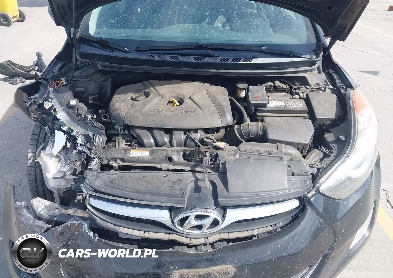 2012 Hyundai Elantra Gls VIN:5NPDH4AE0CH090642 - 10