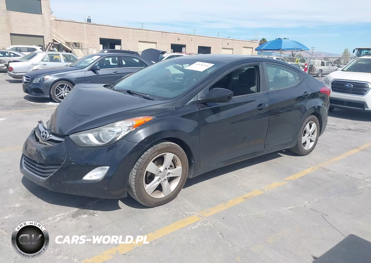 2012 Hyundai Elantra Gls VIN:5NPDH4AE0CH090642 - 2