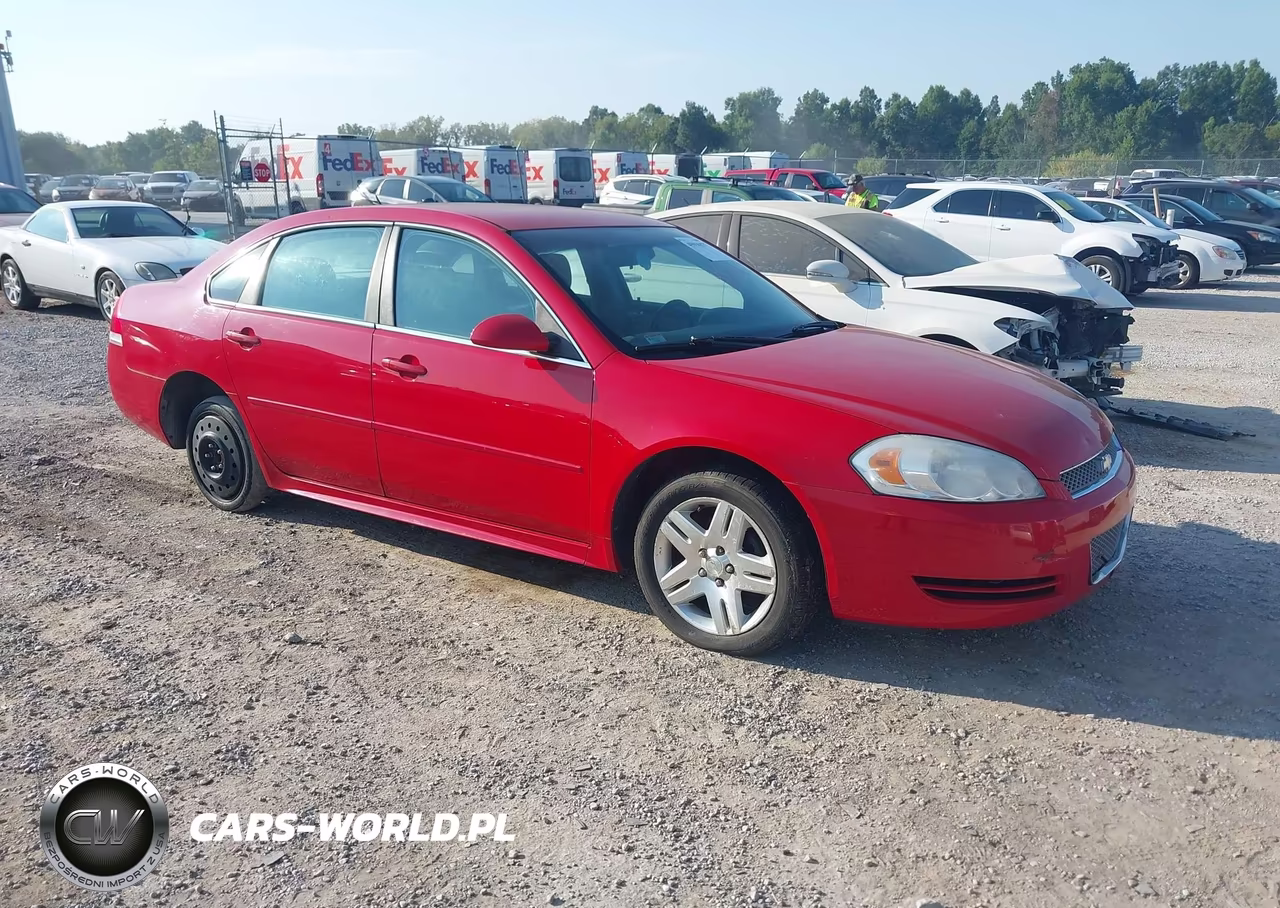 2013 Chevrolet Impala Lt VIN:2G1WG5E34D1134941 - 1