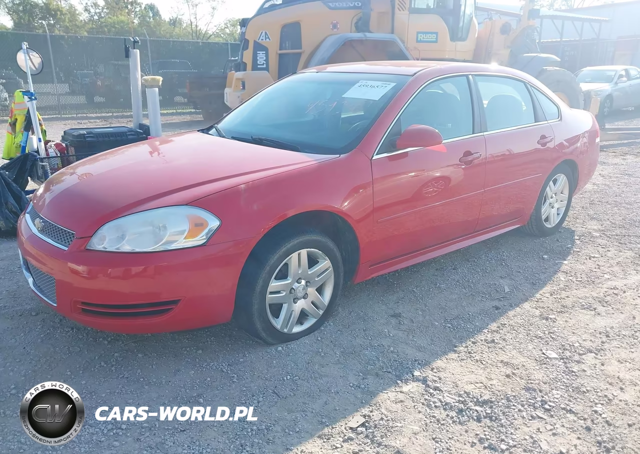 2013 Chevrolet Impala Lt VIN:2G1WG5E34D1134941 - 2