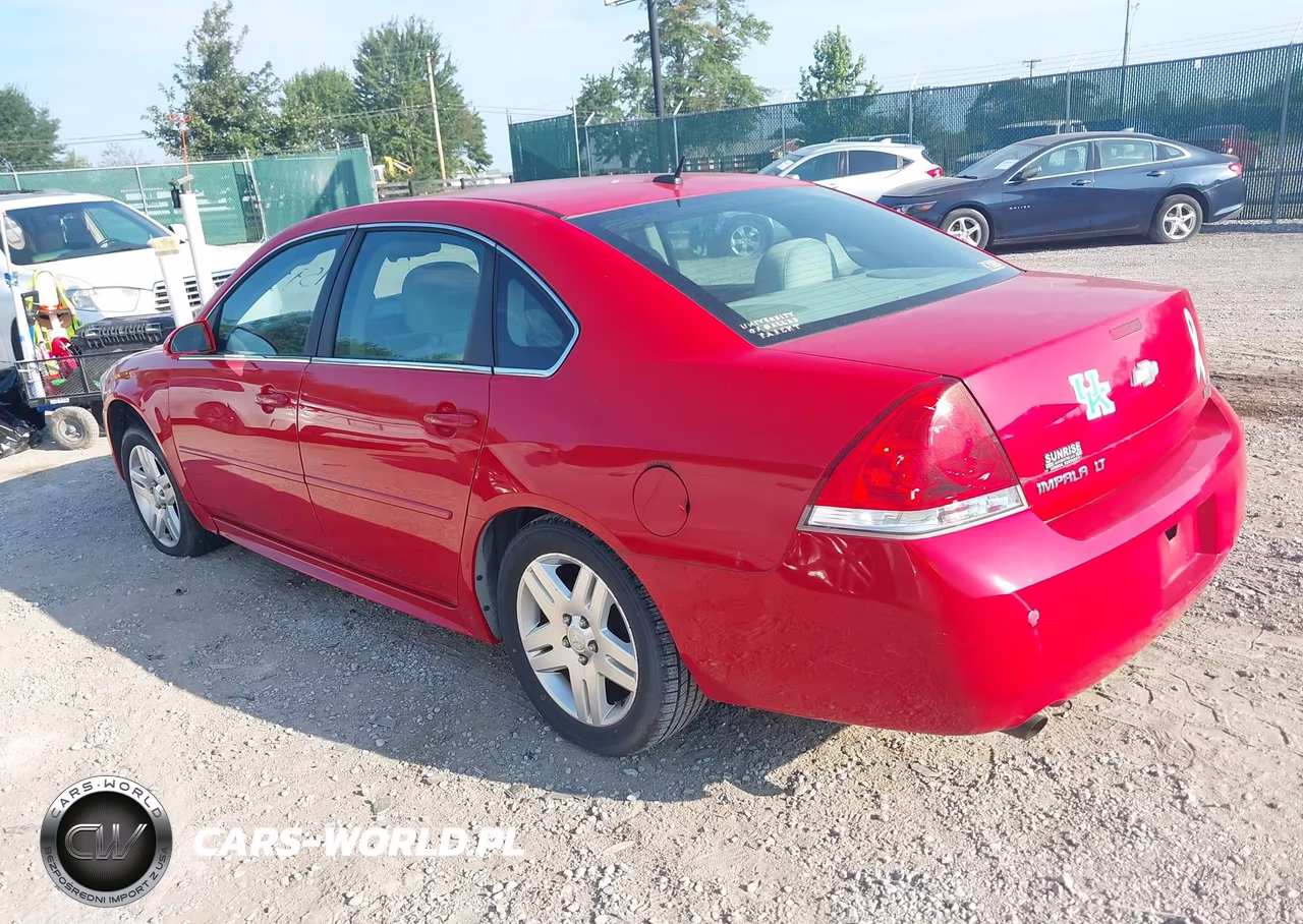 2013 Chevrolet Impala Lt VIN:2G1WG5E34D1134941 - 3