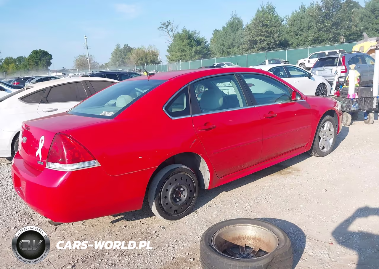 2013 Chevrolet Impala Lt VIN:2G1WG5E34D1134941 - 4