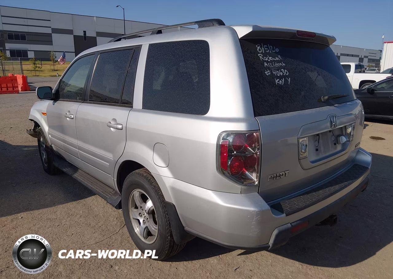 2008 Honda Pilot Ex-L VIN:5FNYF18788B037173 - 3