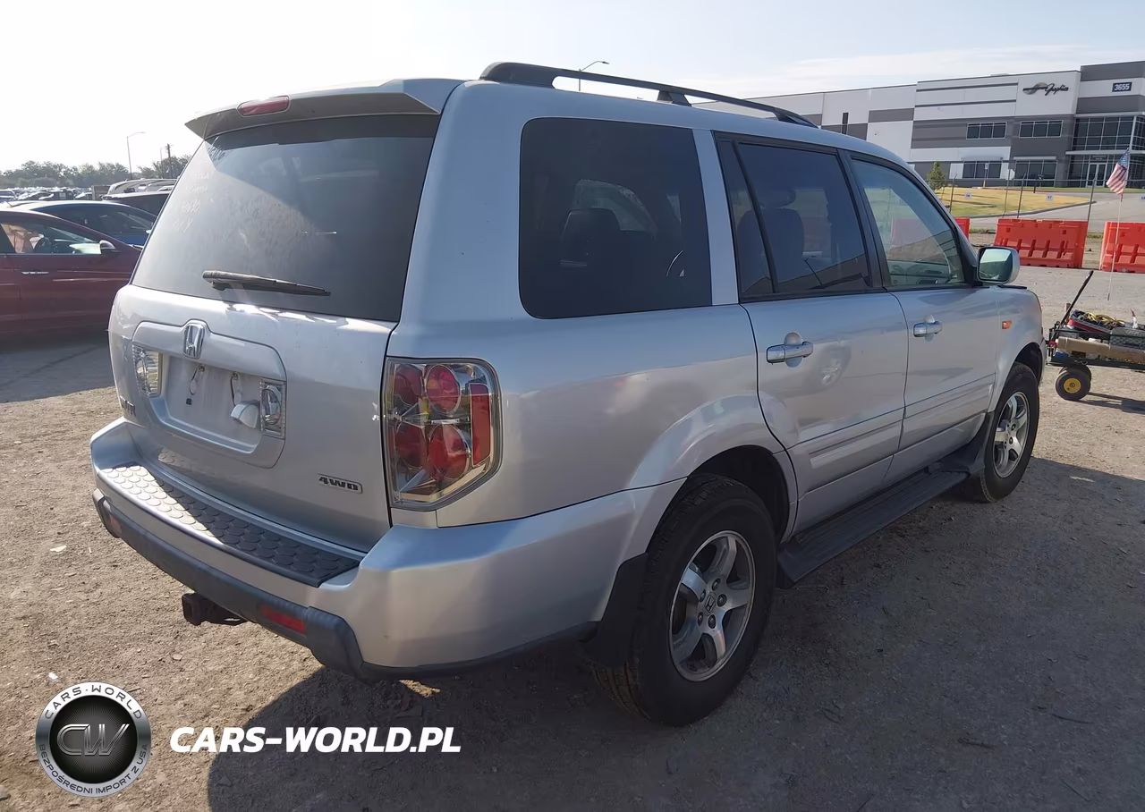 2008 Honda Pilot Ex-L VIN:5FNYF18788B037173 - 4