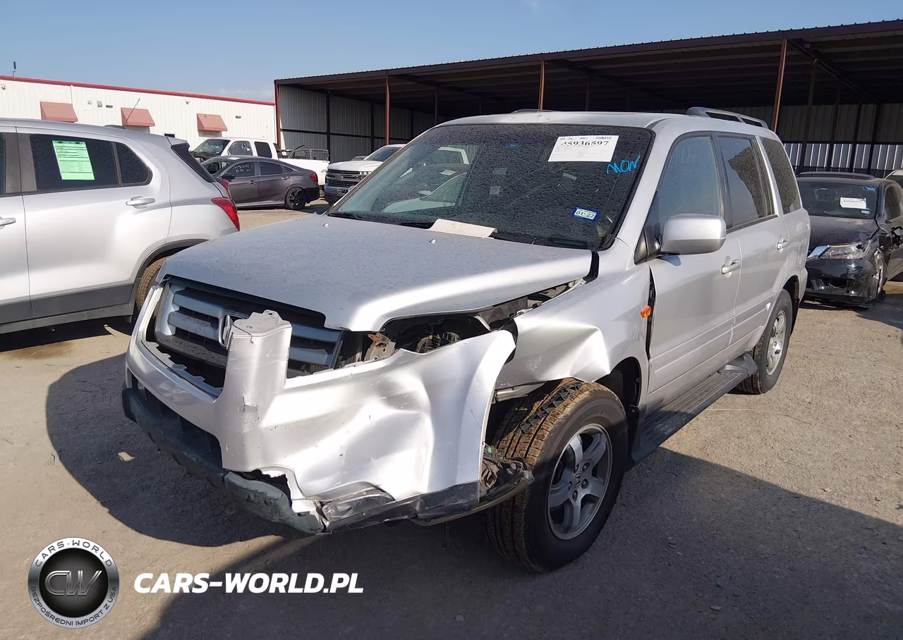 2008 Honda Pilot Ex-L VIN:5FNYF18788B037173 - 6