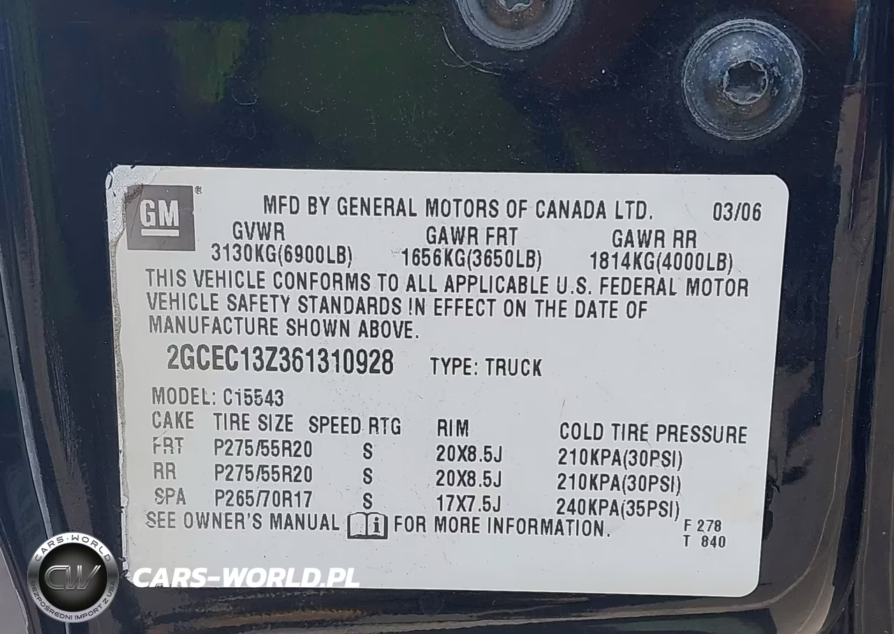 2006 Chevrolet Silverado 1500 Lt1 VIN:2GCEC13Z361310928 - 9