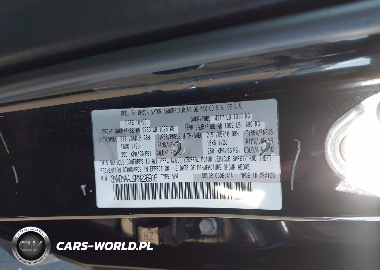 2021 Mazda Cx-30 2.5 S VIN:3MVDMAAL9MM226916 - 9