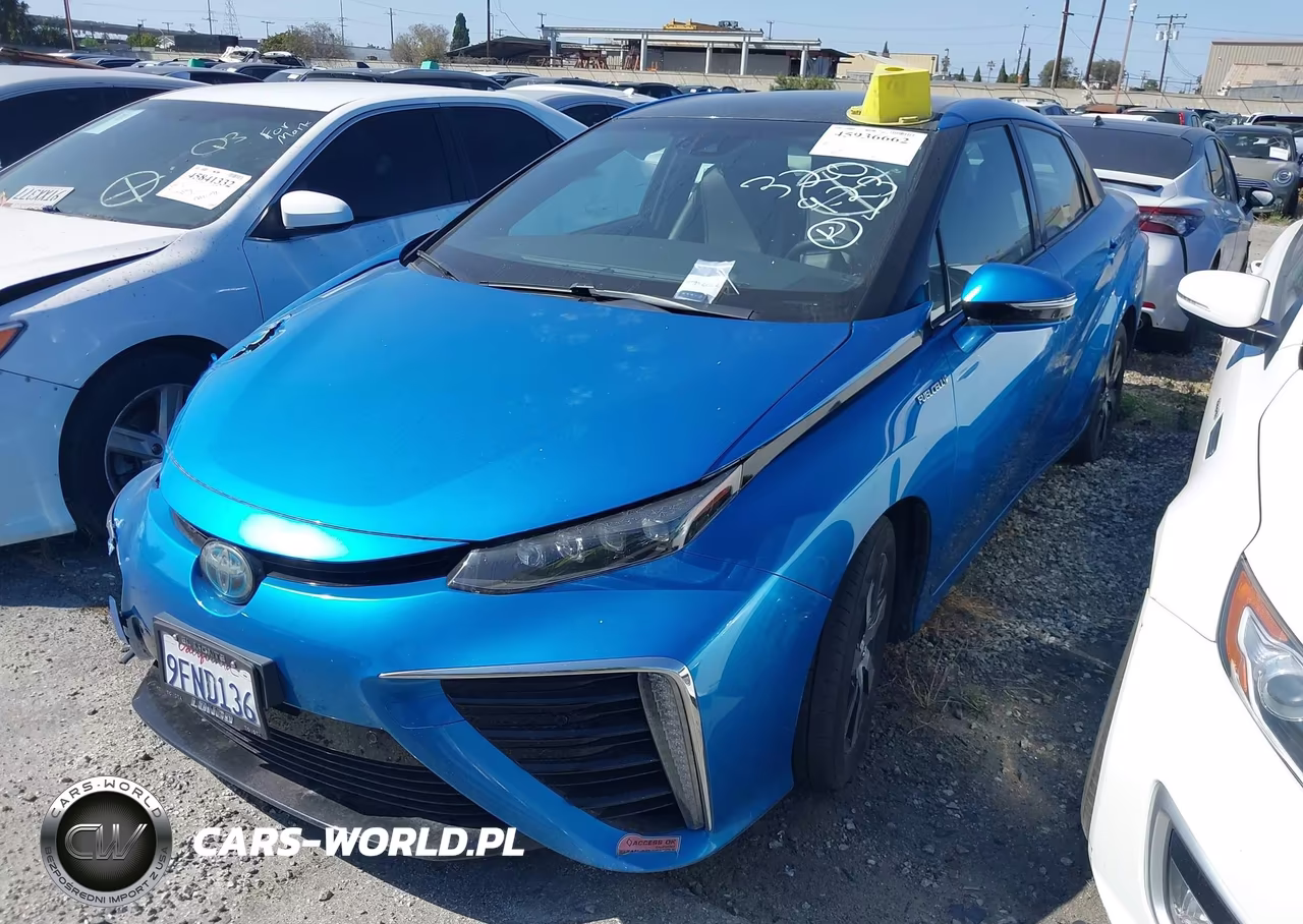 2019 Toyota Mirai VIN:JTDBVRBD3KA007634 - 2
