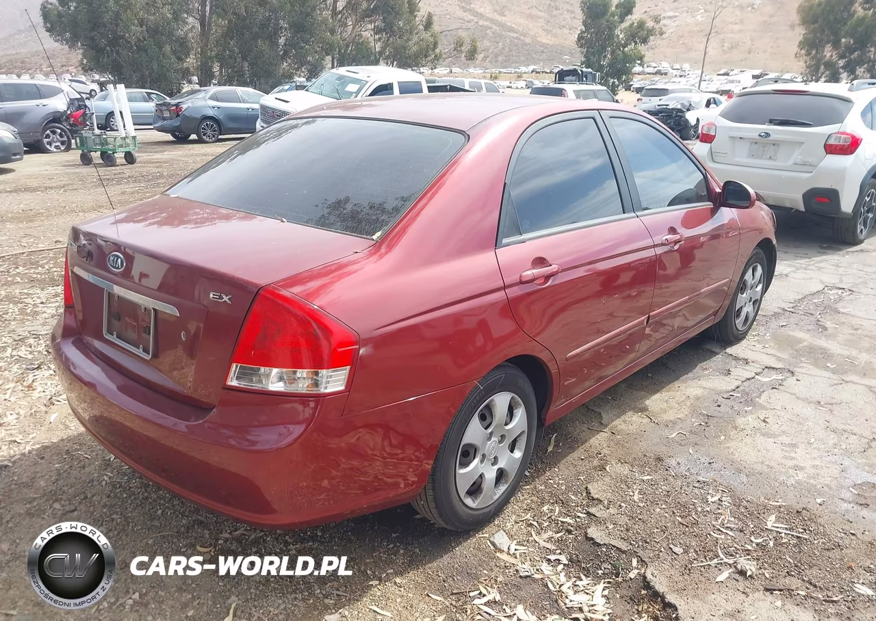 2007 Kia Spectra Ex VIN:KNAFE121975439327 - 4