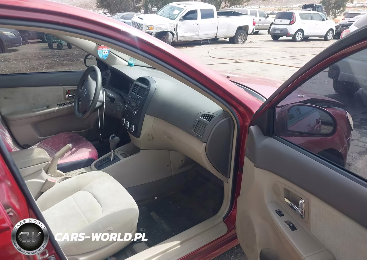 2007 Kia Spectra Ex VIN:KNAFE121975439327 - 5