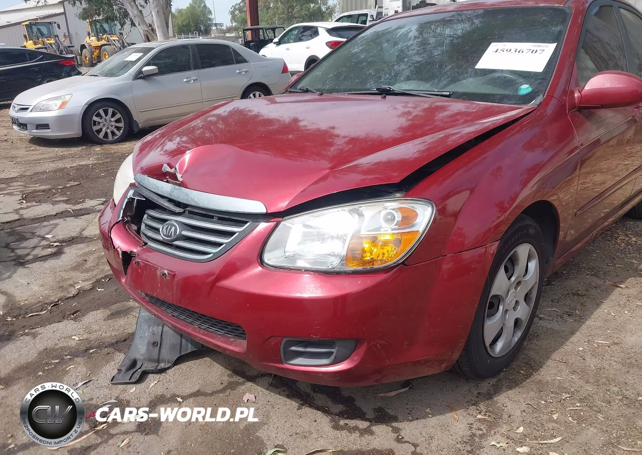 2007 Kia Spectra Ex VIN:KNAFE121975439327 - 6