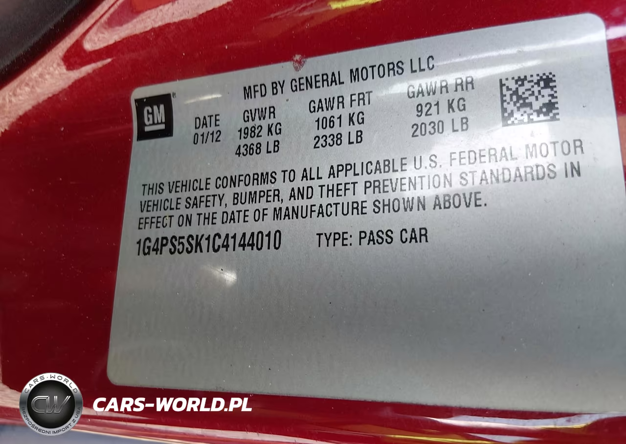 2012 Buick Verano Leather Group VIN:1G4PS5SK1C4144010 - 9