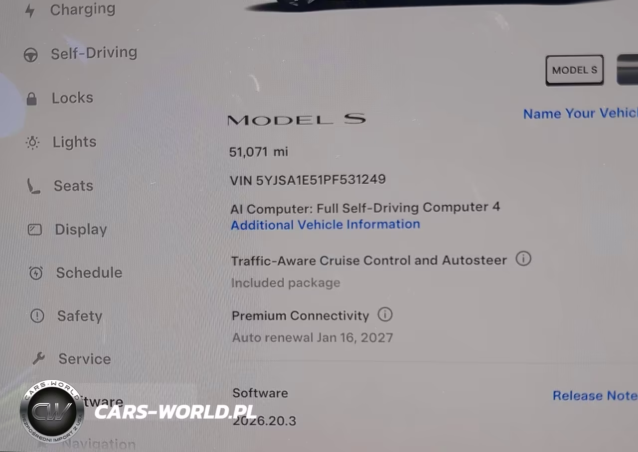 2023 Tesla Model S Dual Motor All-Wheel Drive-Standard Range VIN:5YJSA1E51PF531249 - 7