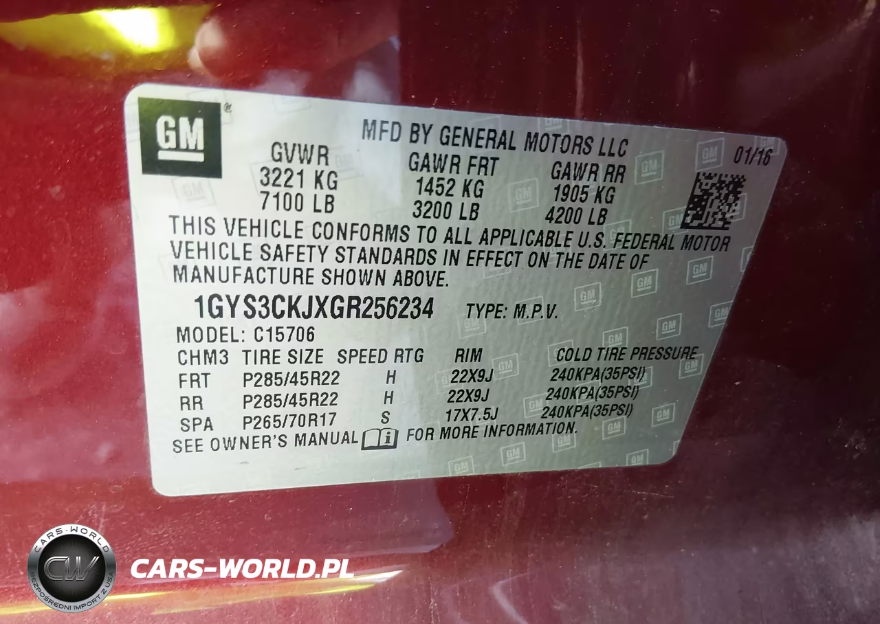 2016 Cadillac Escalade Premium Collection VIN:1GYS3CKJXGR256234 - 9