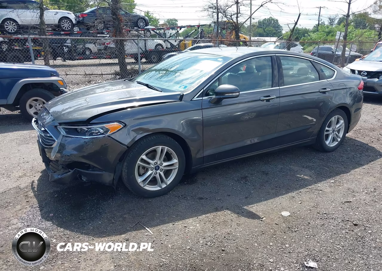 2018 Ford Fusion Se VIN:3FA6P0HD1JR283030 - 2