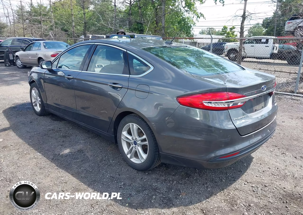 2018 Ford Fusion Se VIN:3FA6P0HD1JR283030 - 3