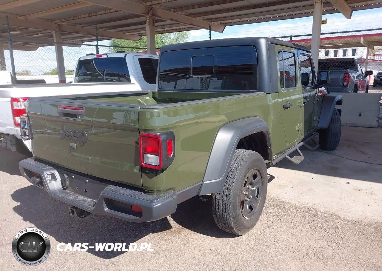 2024 Jeep Gladiator Sport VIN:1C6HJTAG0RL106691 - 4