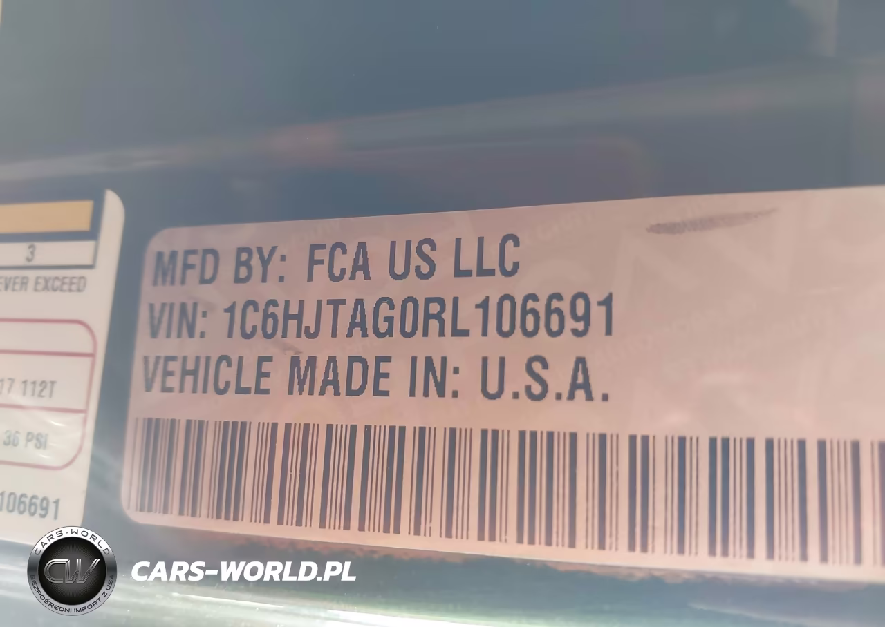 2024 Jeep Gladiator Sport VIN:1C6HJTAG0RL106691 - 9