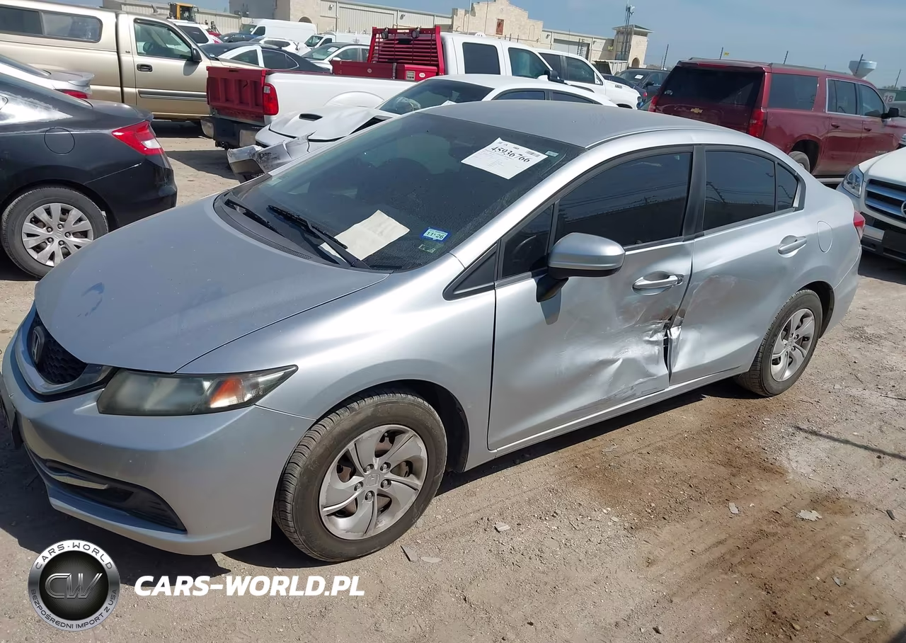 2015 Honda Civic Lx VIN:2HGFB2F54FH516676 - 2