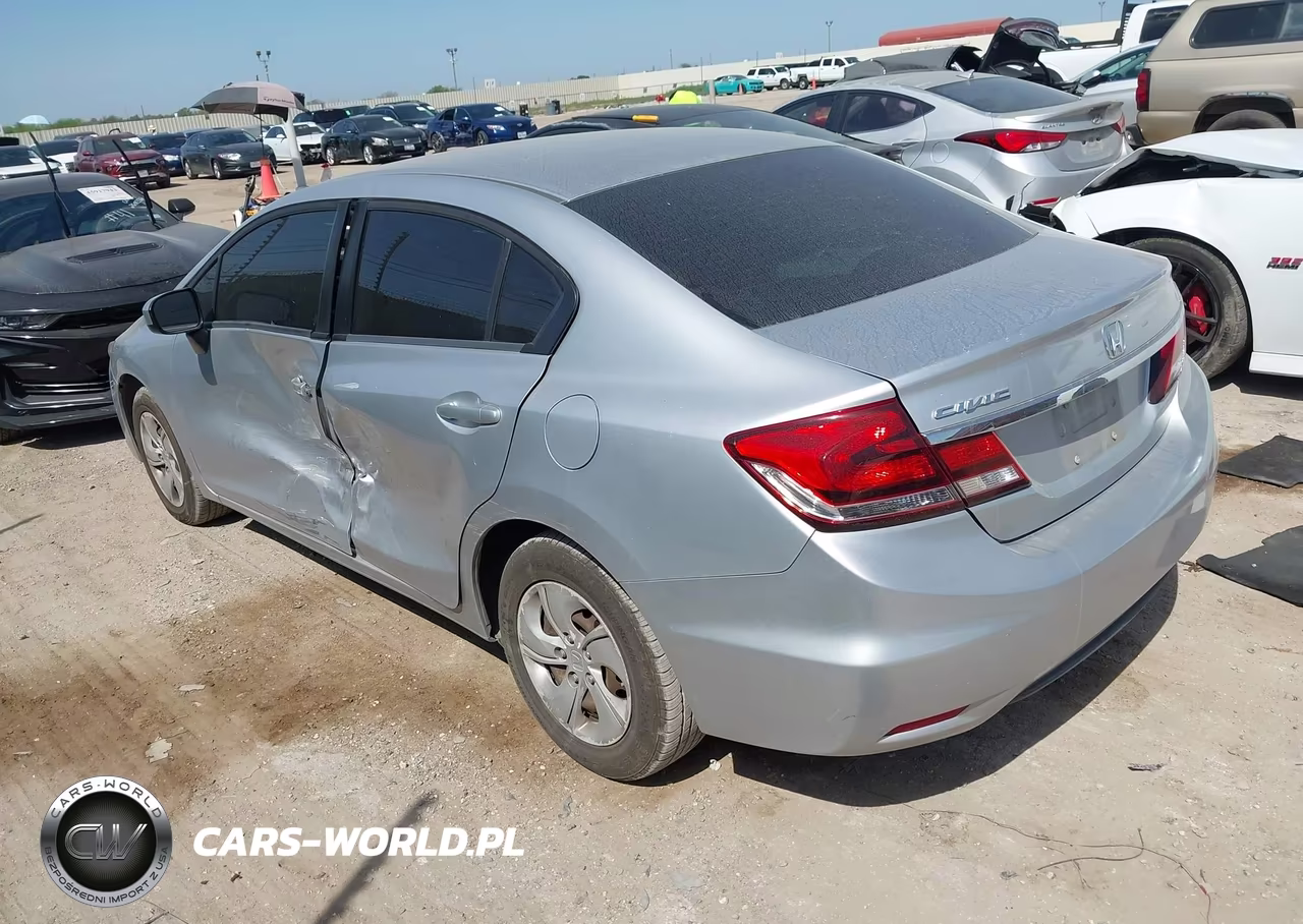2015 Honda Civic Lx VIN:2HGFB2F54FH516676 - 3