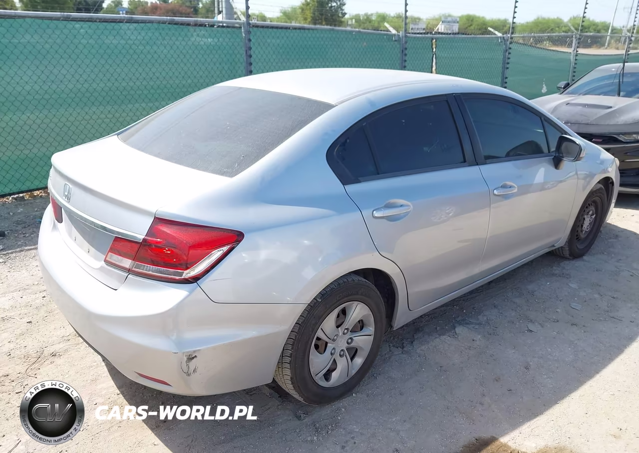 2015 Honda Civic Lx VIN:2HGFB2F54FH516676 - 4