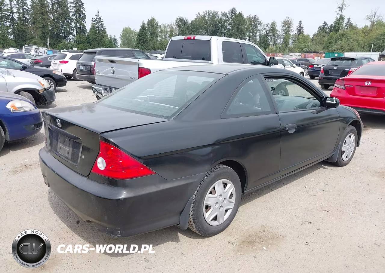 2004 Honda Civic Vp VIN:1HGEM21184L027305 - 4