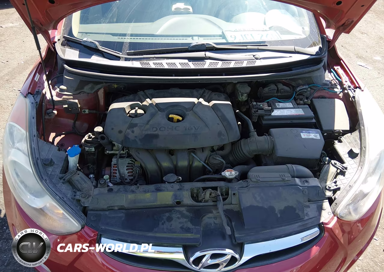 2012 Hyundai Elantra Gls (Ulsan Plant) VIN:KMHDH4AEXCU359859 - 10