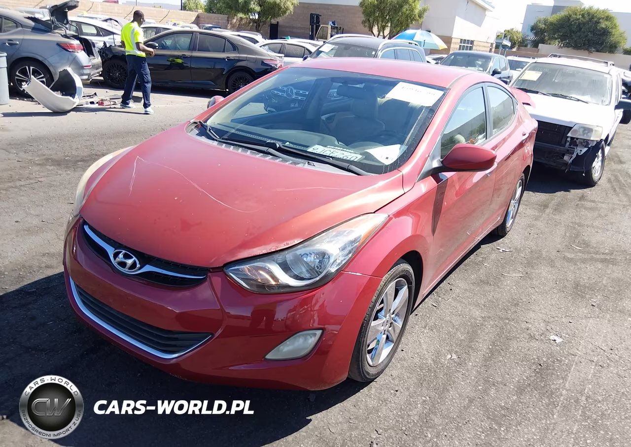 2012 Hyundai Elantra Gls (Ulsan Plant) VIN:KMHDH4AEXCU359859 - 2