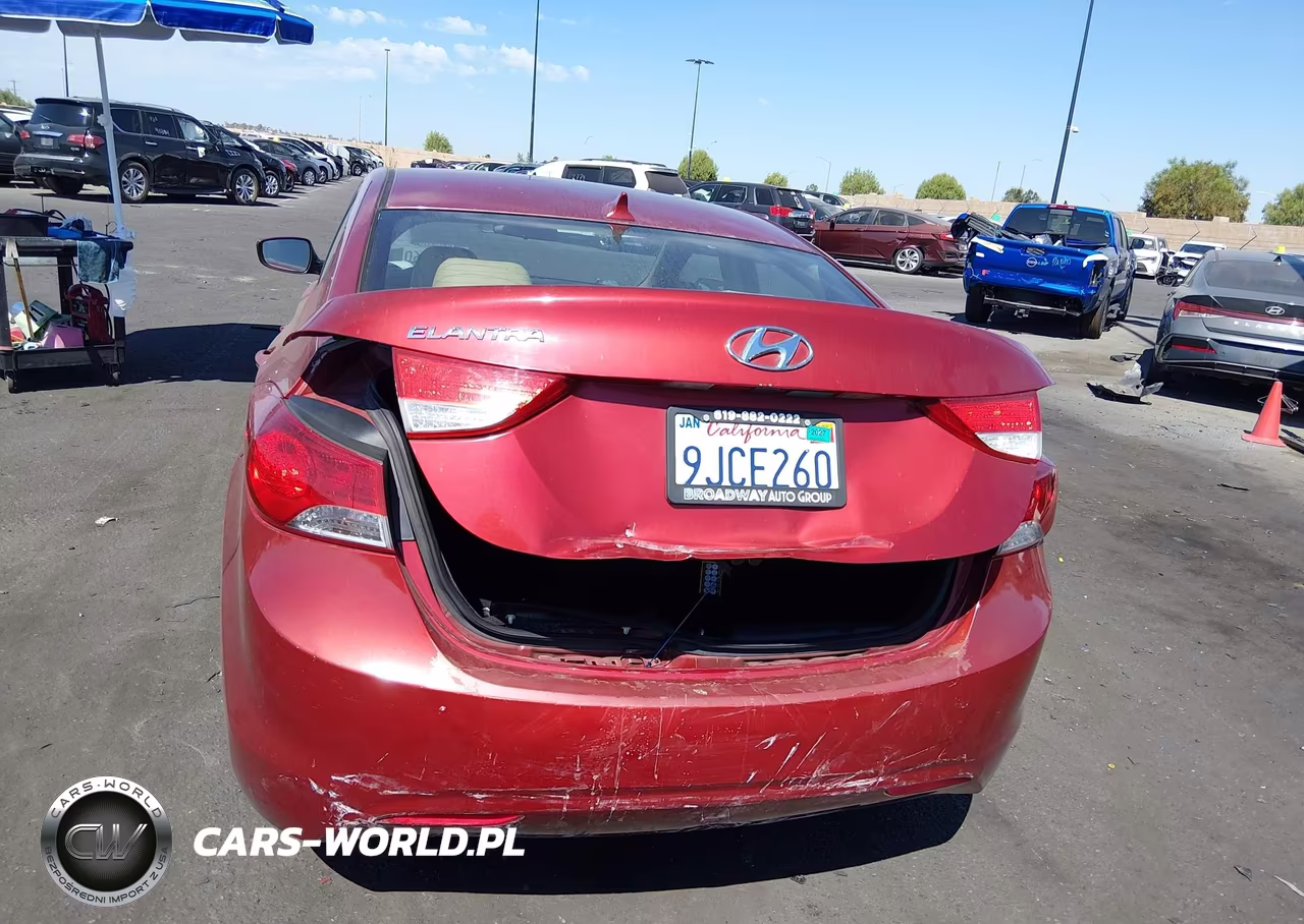 2012 Hyundai Elantra Gls (Ulsan Plant) VIN:KMHDH4AEXCU359859 - 6