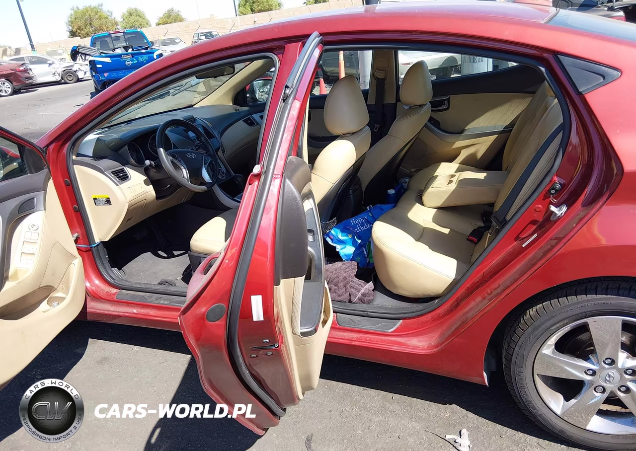 2012 Hyundai Elantra Gls (Ulsan Plant) VIN:KMHDH4AEXCU359859 - 8